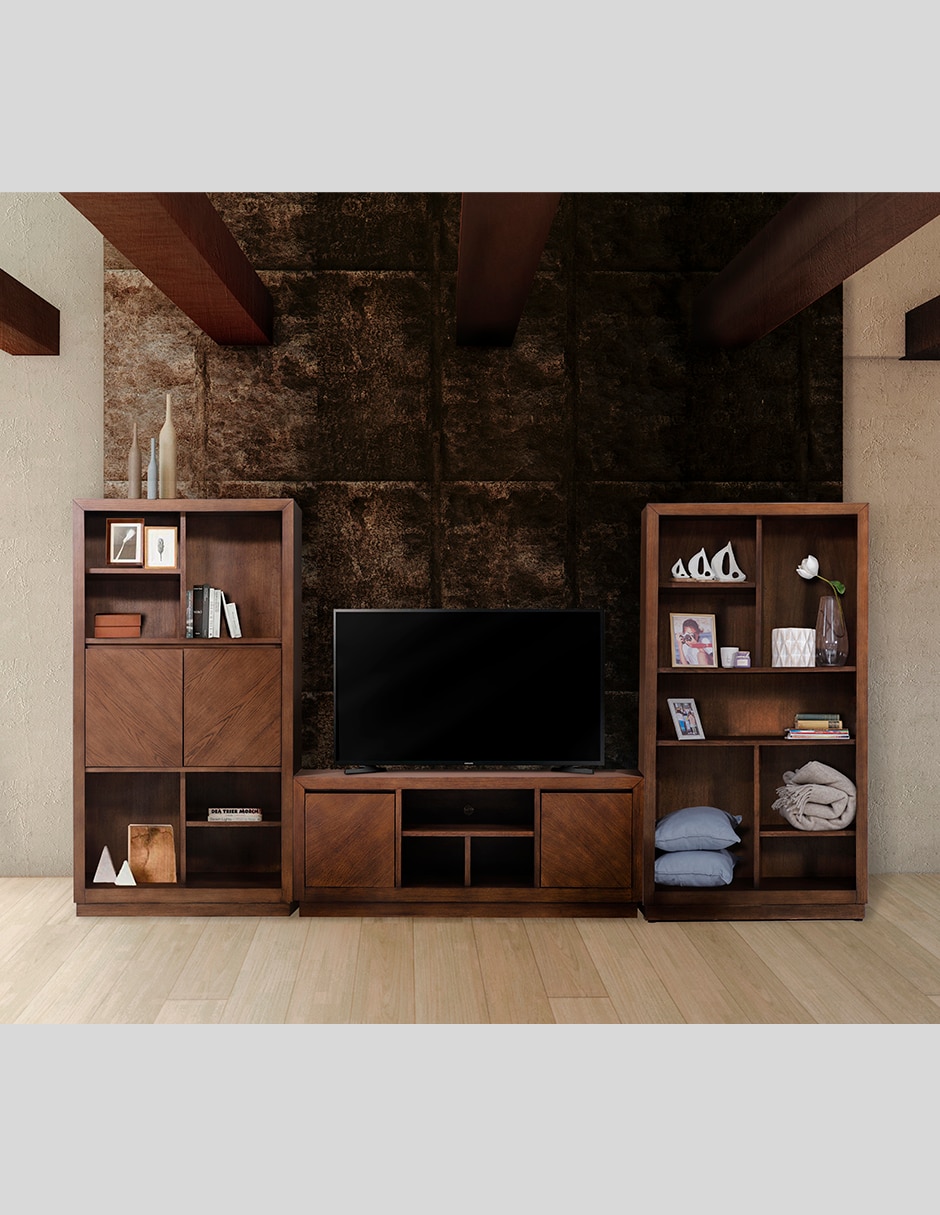 Librero Malbec de madera 6
