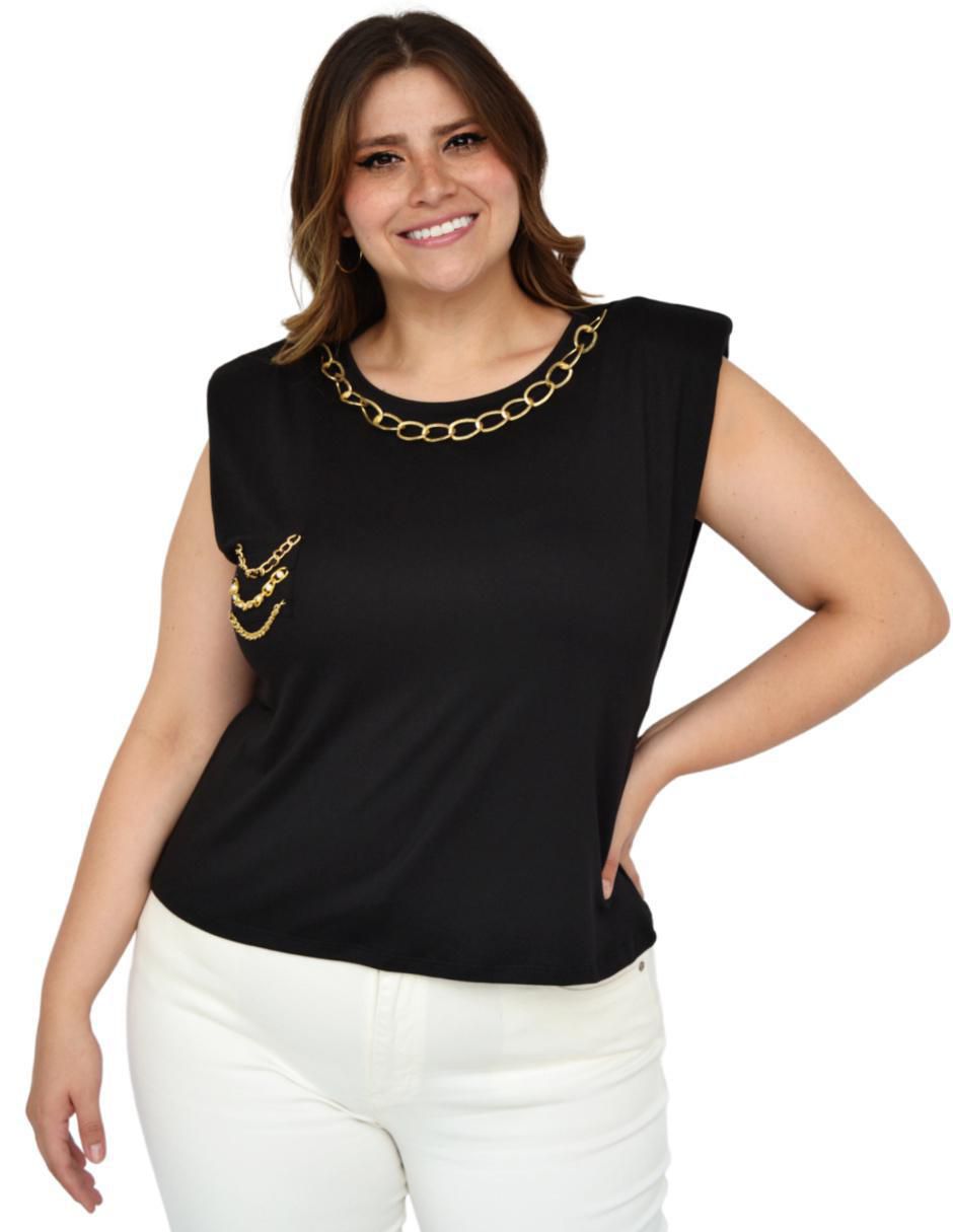 Blusa manga corta para mujer 1