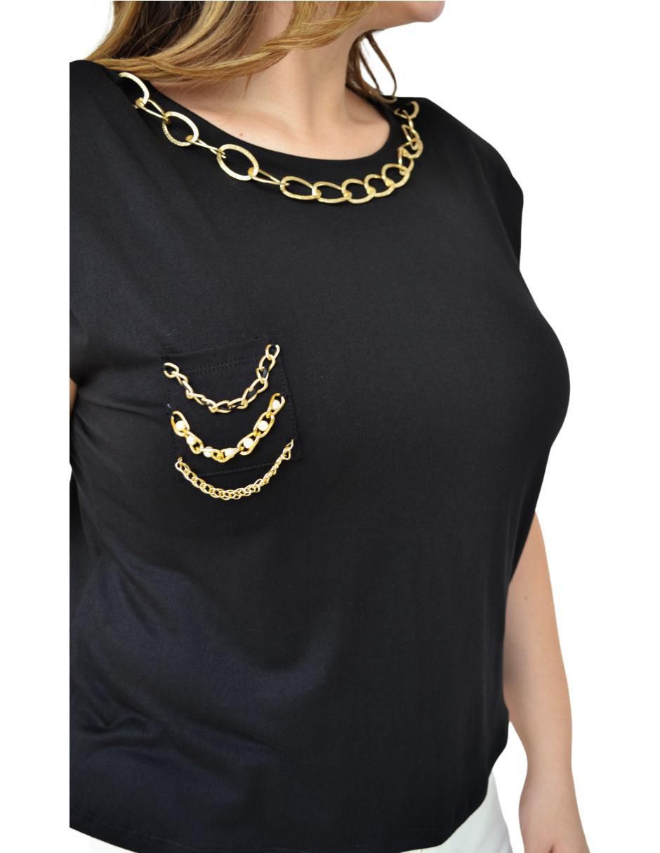 Blusa manga corta para mujer 9