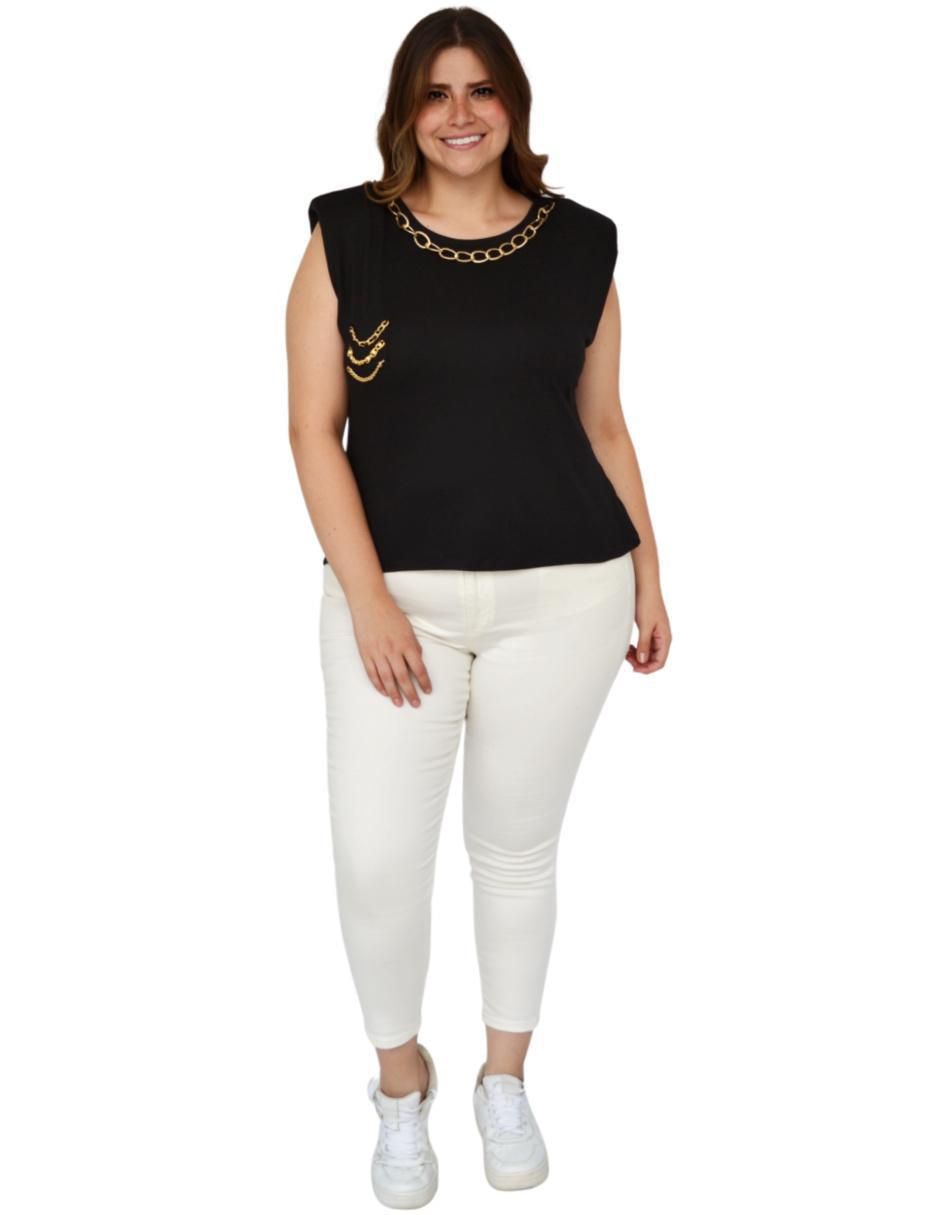 Blusa manga corta para mujer 10