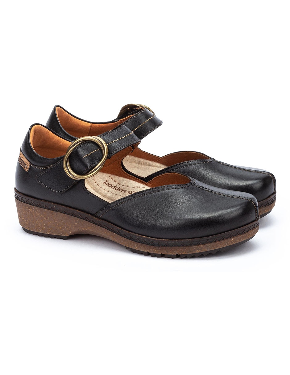 Zapatilla de piel granada 2
