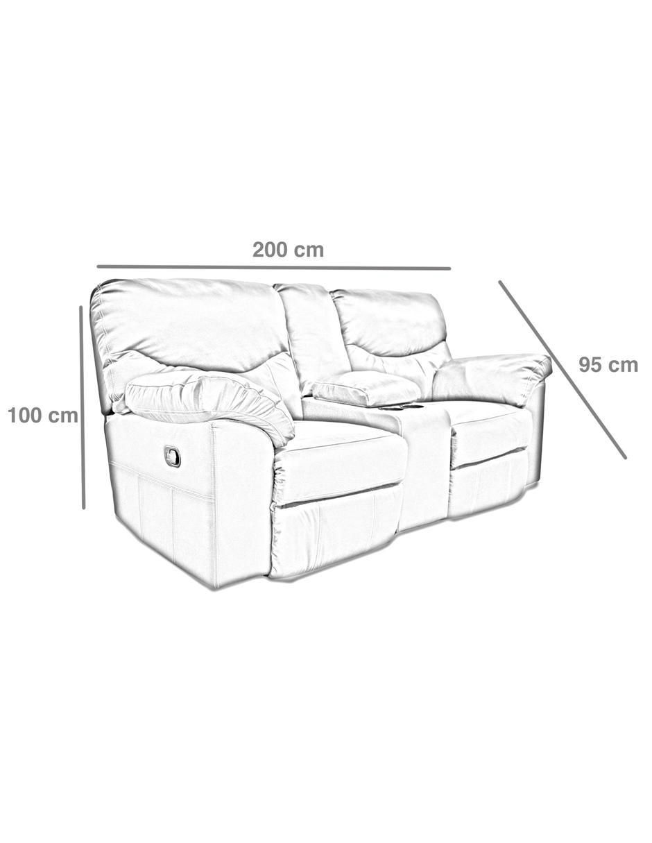 Reclinable Houston de piel 5