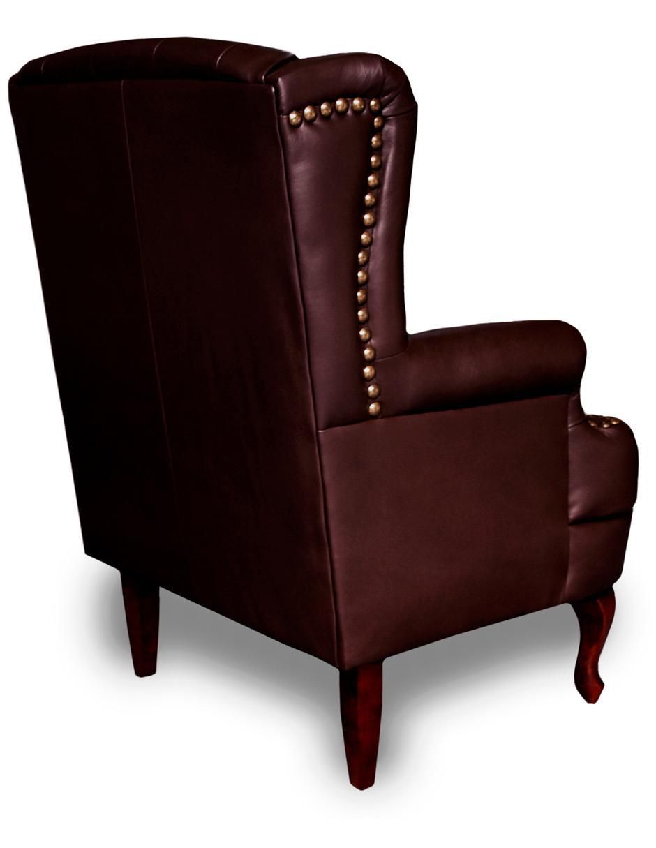 Sillón Luton de piel 4