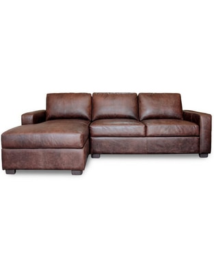 Sala modular izquierda Maxwell de piel Sala modular izquierda Maxwell de piel