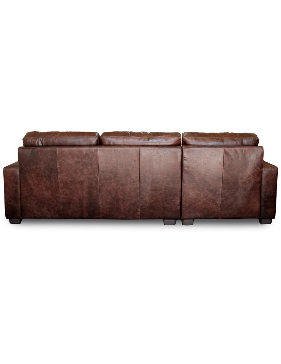 Sala modular izquierda Maxwell de piel