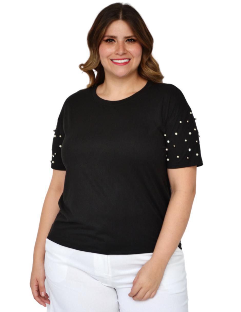Blusa manga corta para mujer 1