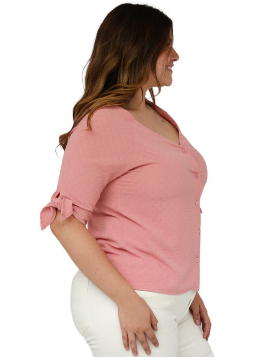 Blusa manga 3/4 para mujer 7