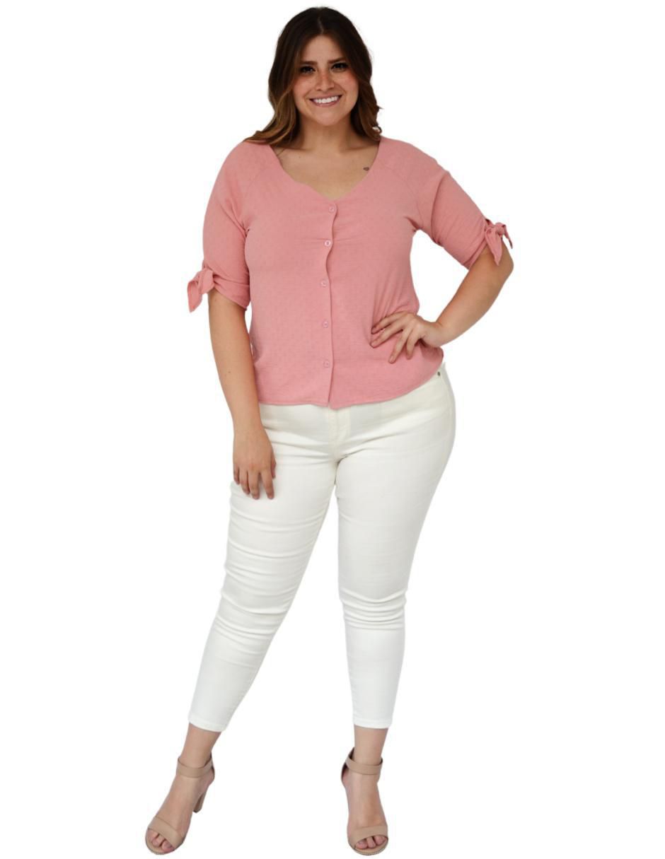 Blusa manga 3/4 para mujer 10