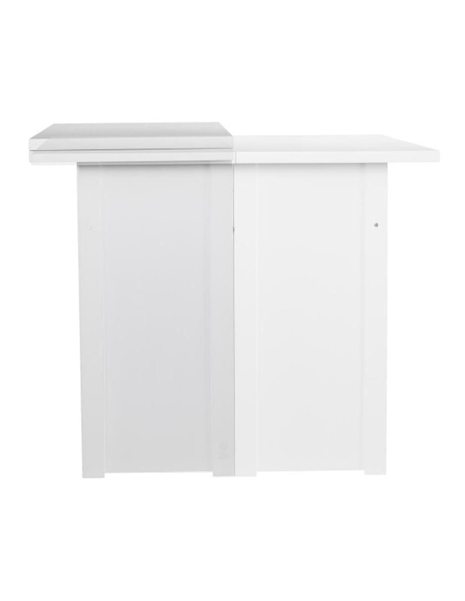 Mesa de comedor extensible armable 2