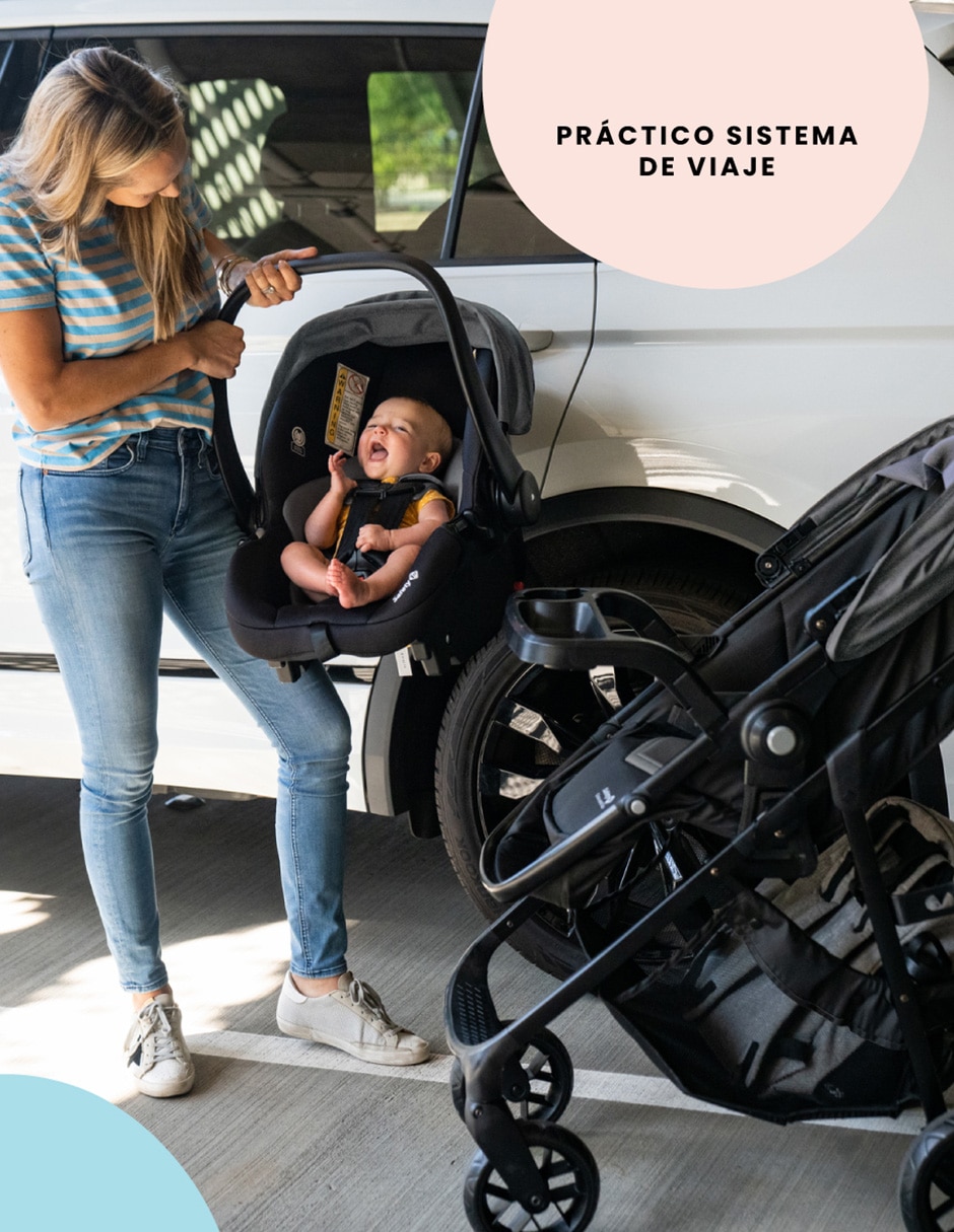 Carriola travel system Grow & Go Flex de poliéster 18
