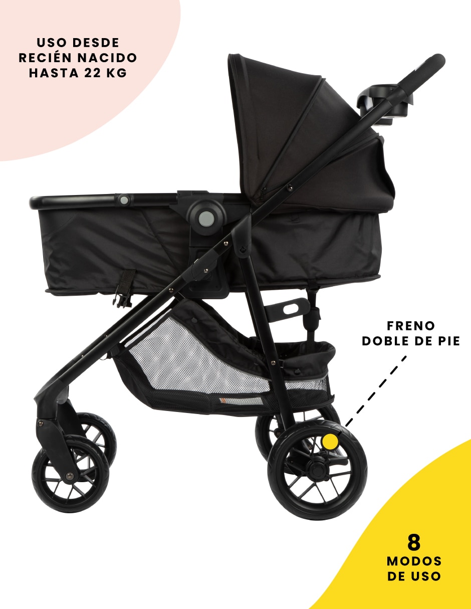 Carriola travel system Grow & Go Flex de poliéster 4