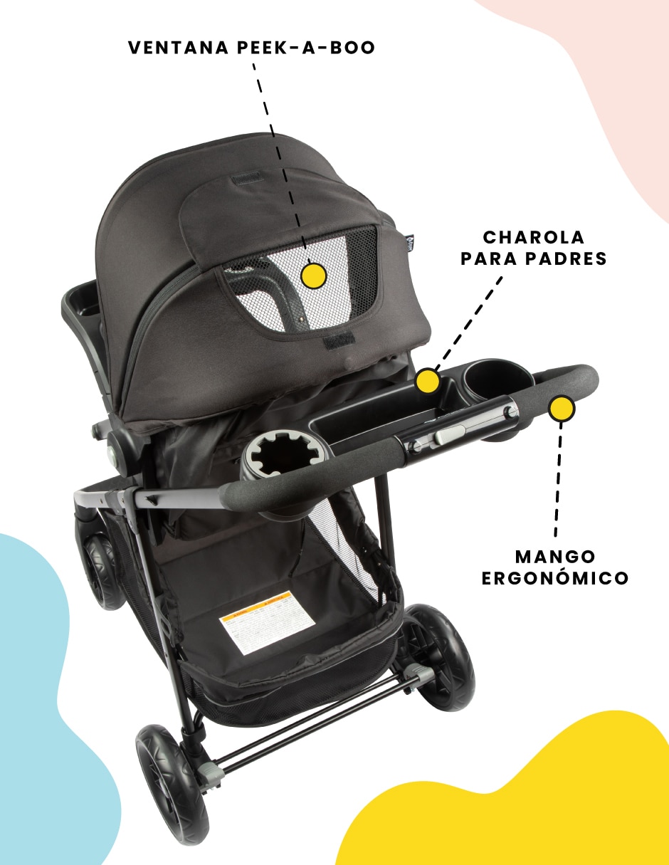 Carriola travel system Grow & Go Flex de poliéster 6