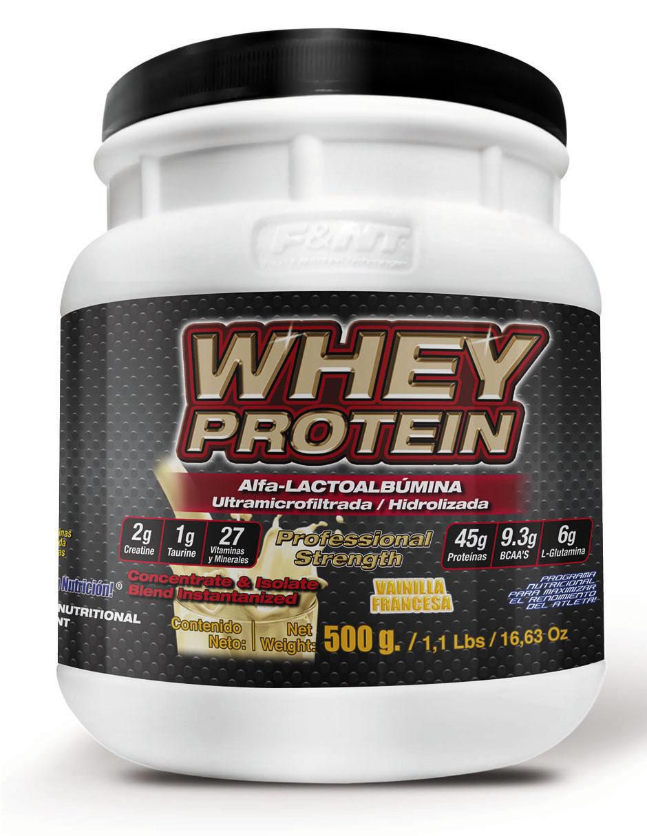 Suplemento alimenticio Food & Nutrition Technologies sabor vainilla de 500 g