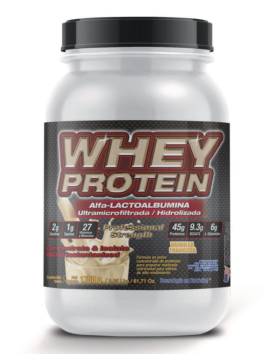 Suplemento alimenticio Food & Nutrition Technologies sabor vainilla de 1.75 kg