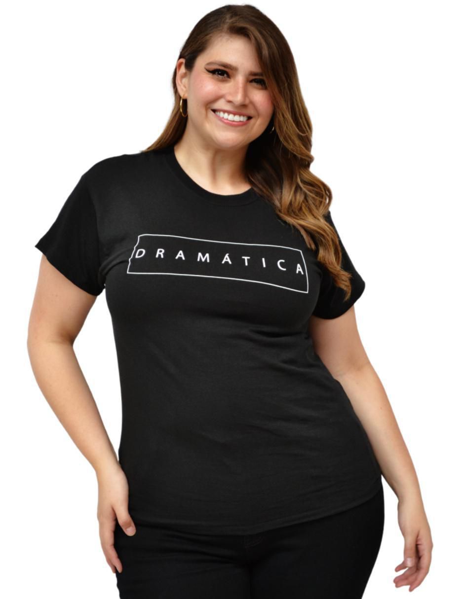 Playera manga corta cuello redondo para mujer Playera manga corta cuello redondo para mujer