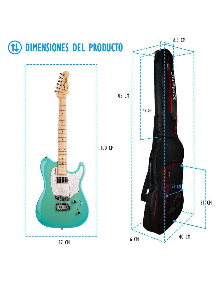 Funda para guitarra eléctrica Kidam K10