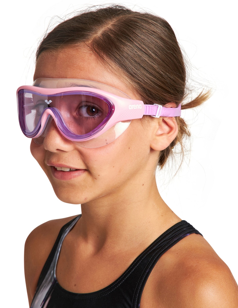 Goggles tipo máscara para natación de niña 5