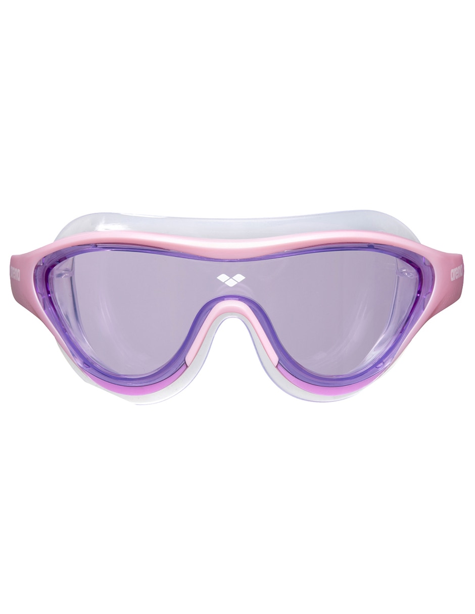 Goggles tipo máscara para natación de niña