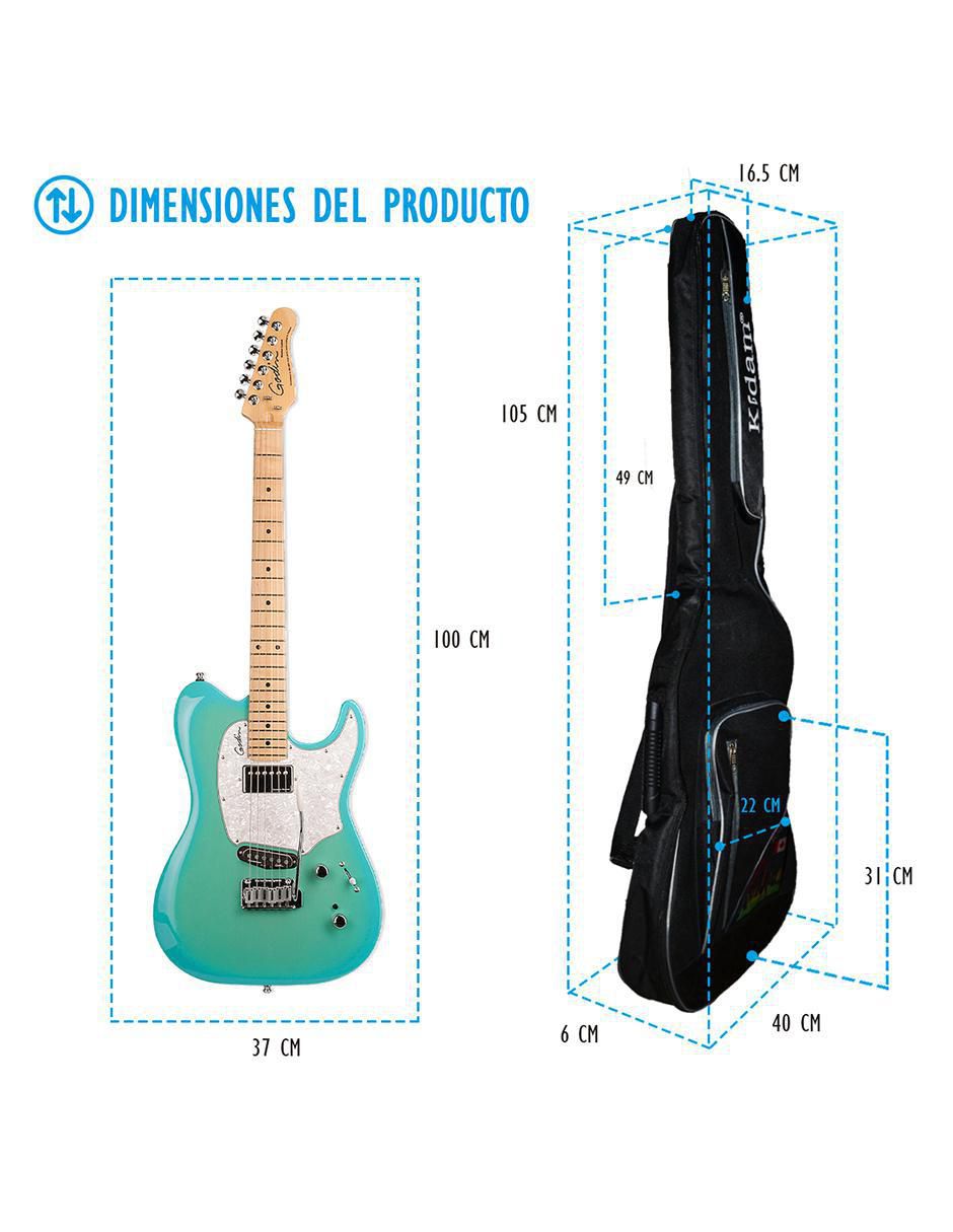 Funda para guitarra eléctrica Kidam K17