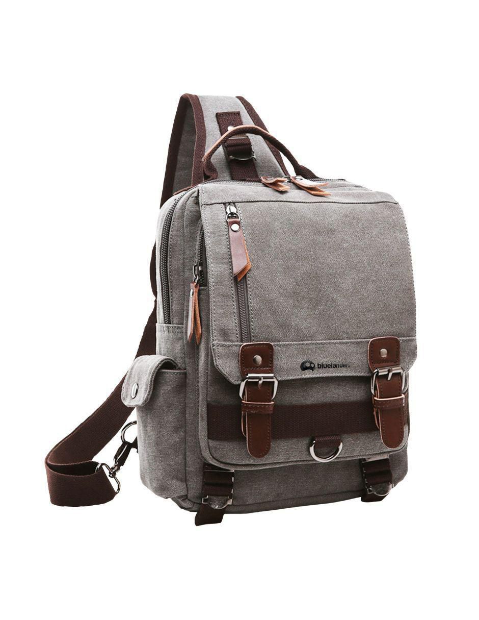 Mochila bandolera Blue impermeable unisex