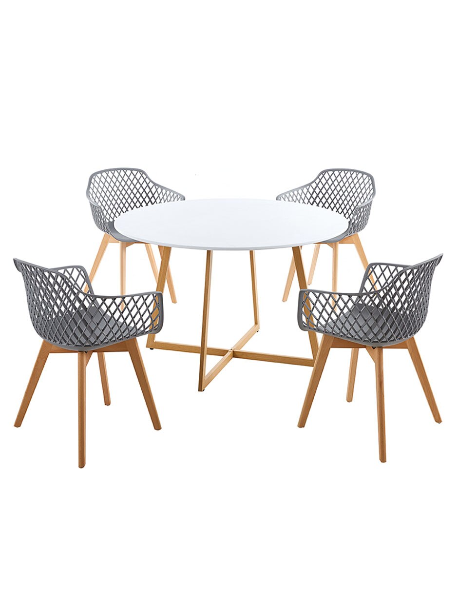 Silla Moon de plástico 6