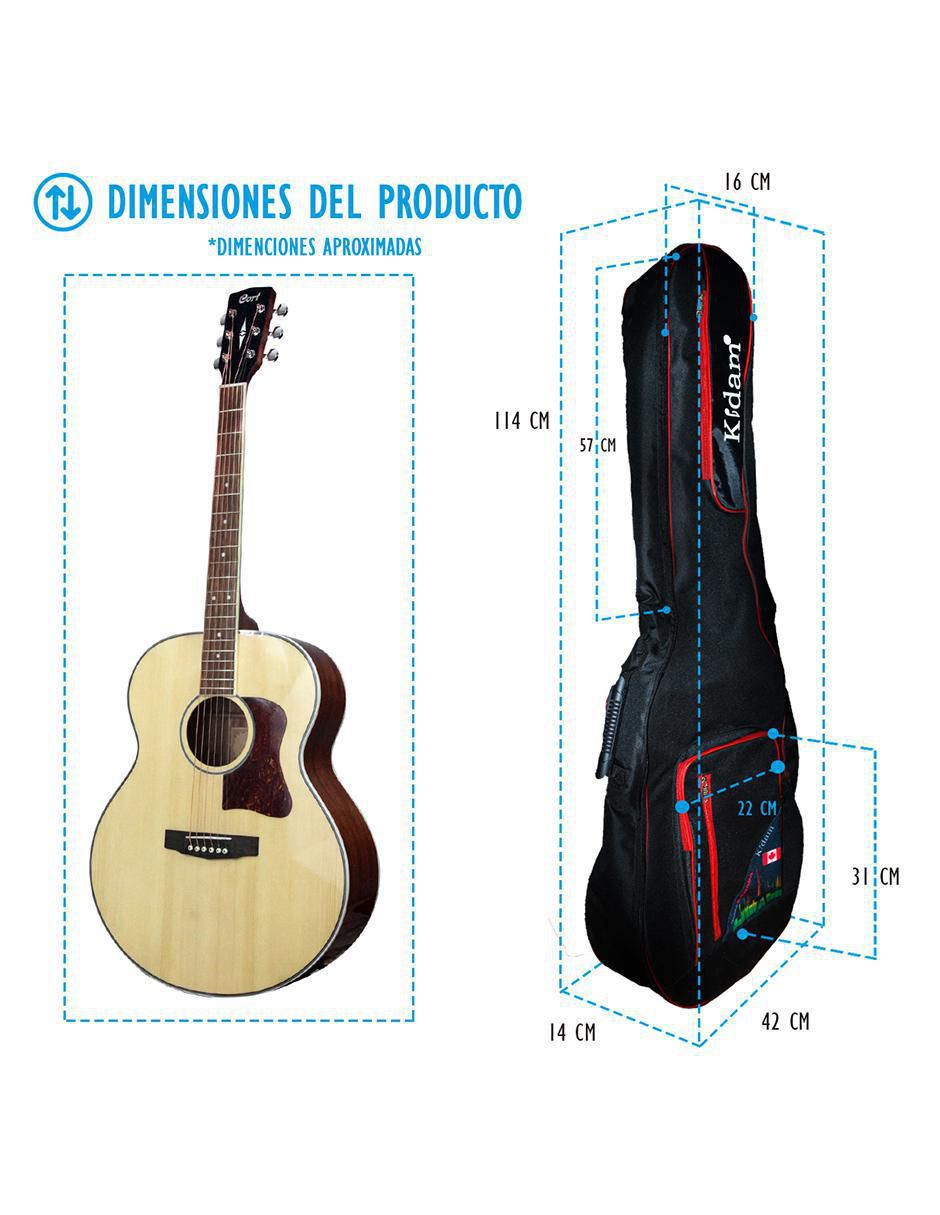 Funda para guitarra acústica Kidam K52
