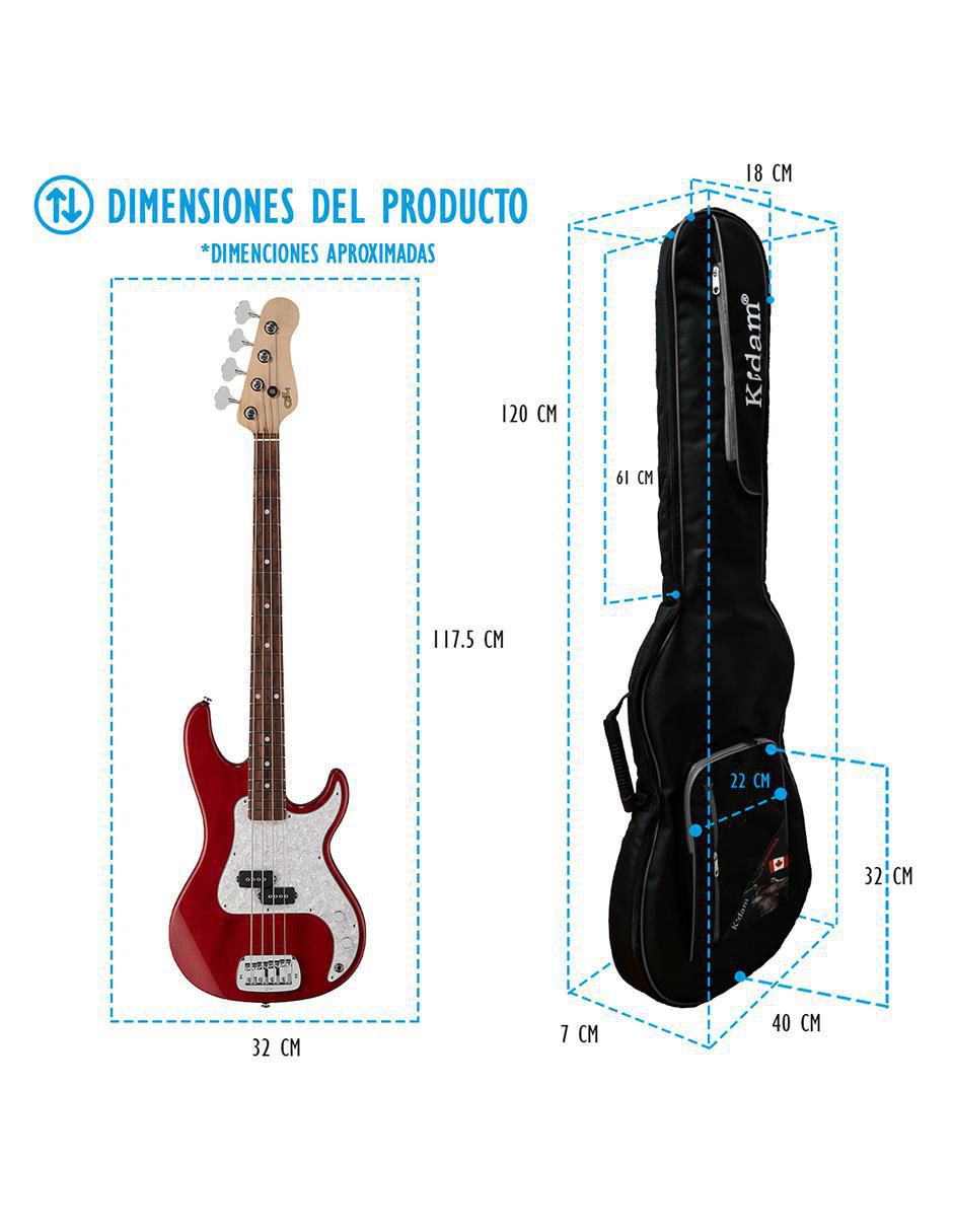 Funda para bajo eléctrico Kidam K88