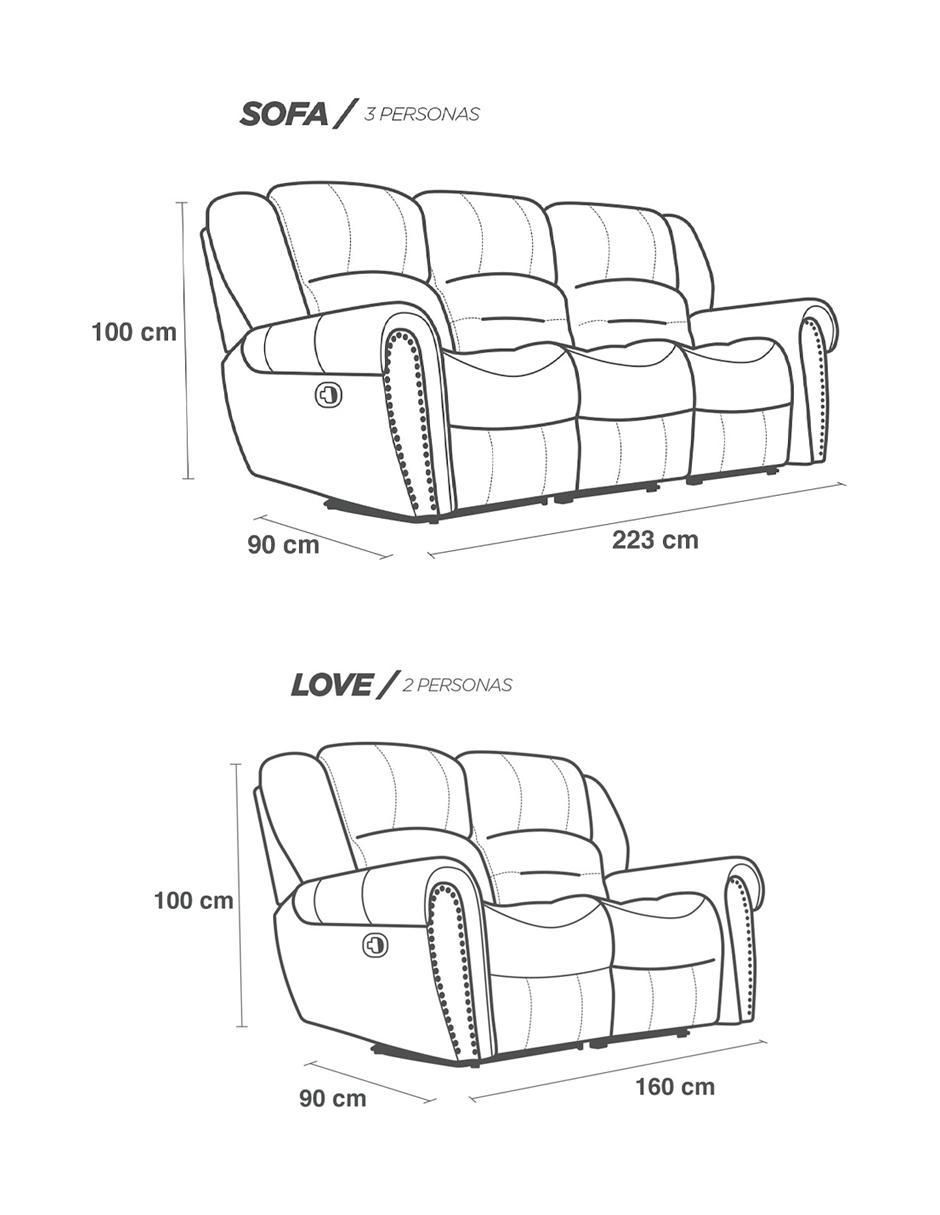 Reclinable Oxford Confortopiel de piel