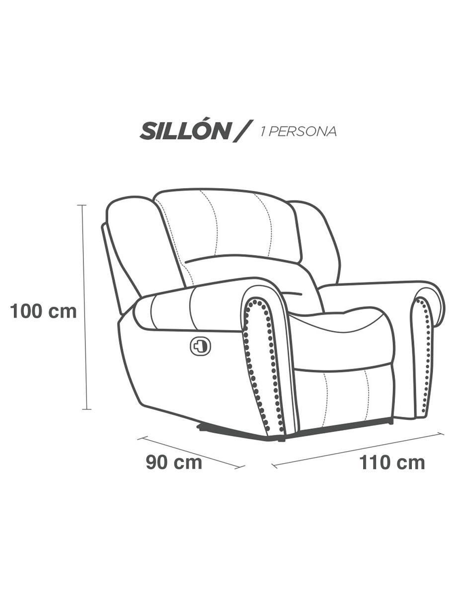 Reclinable Oxford Confortopiel de piel