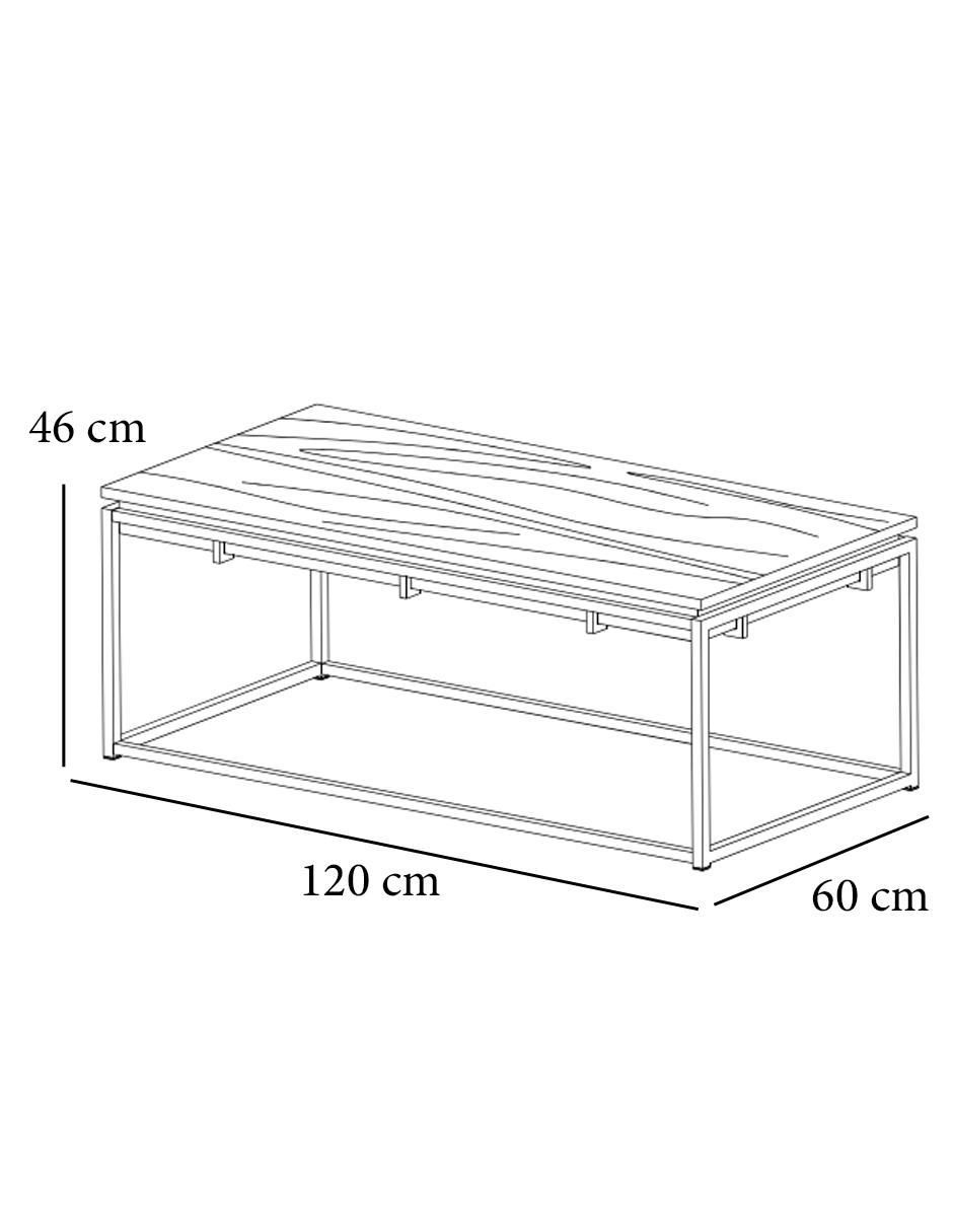 Mesa de centro armable