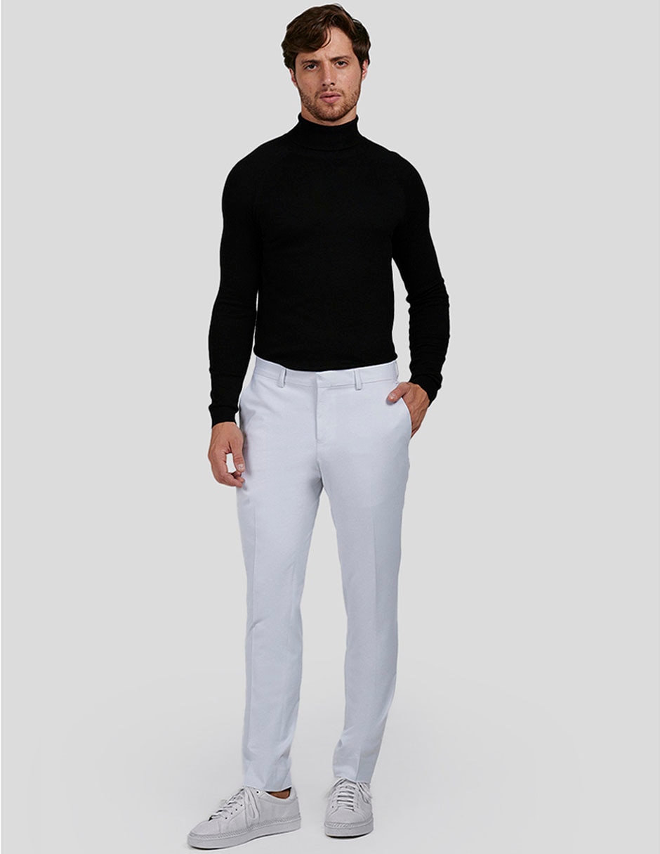 Pantalón de vestir slim para hombre