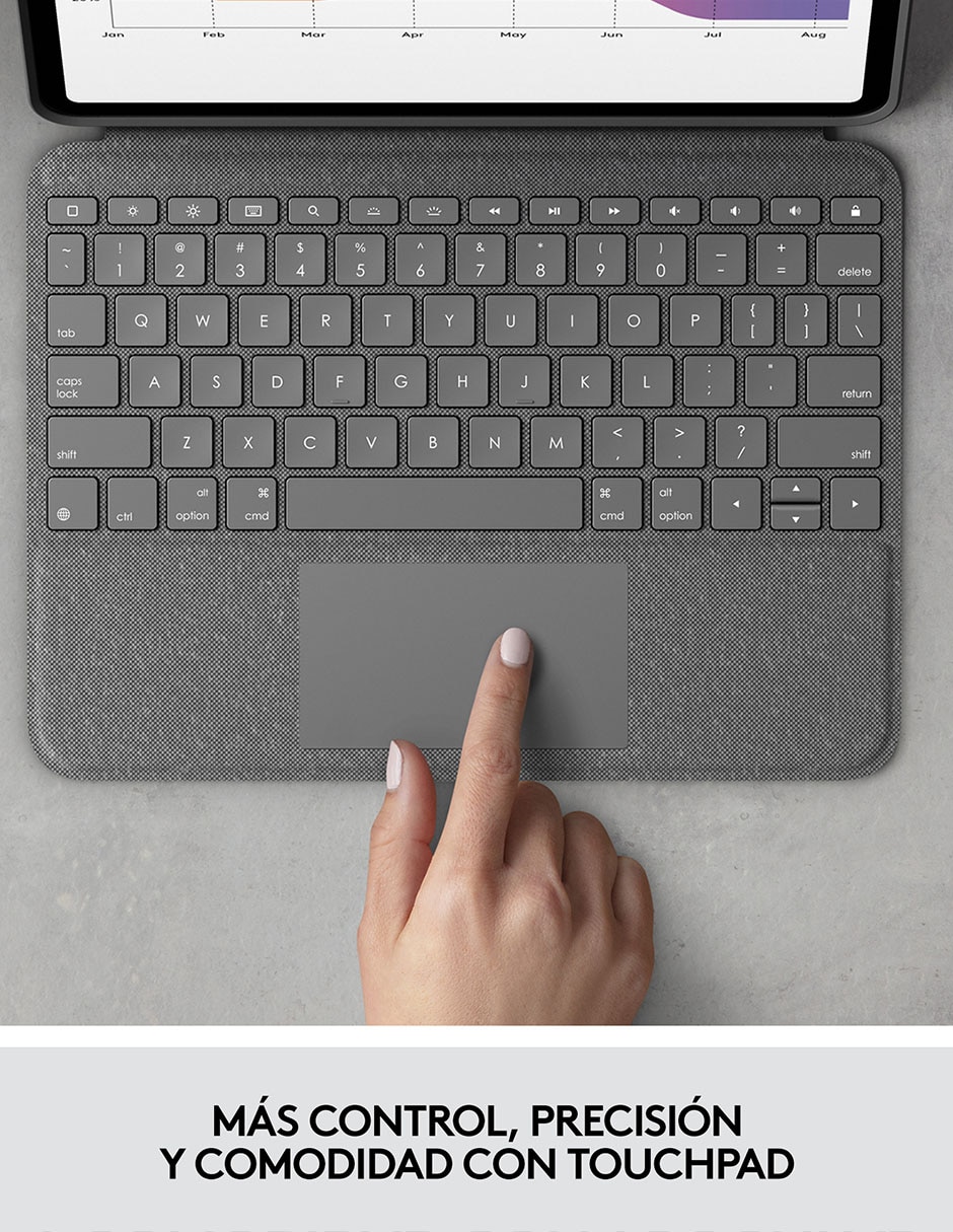 Funda con teclado para tablet iPad air 2