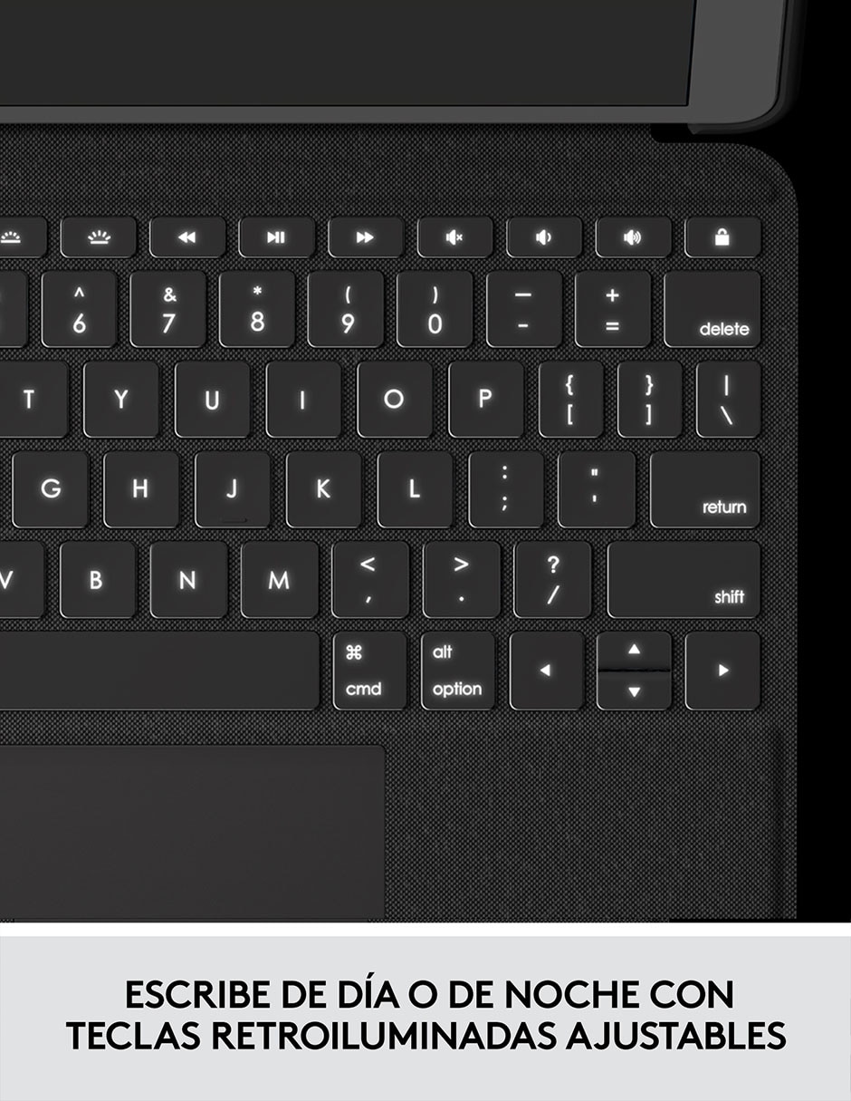 Funda con teclado para tablet iPad air 8