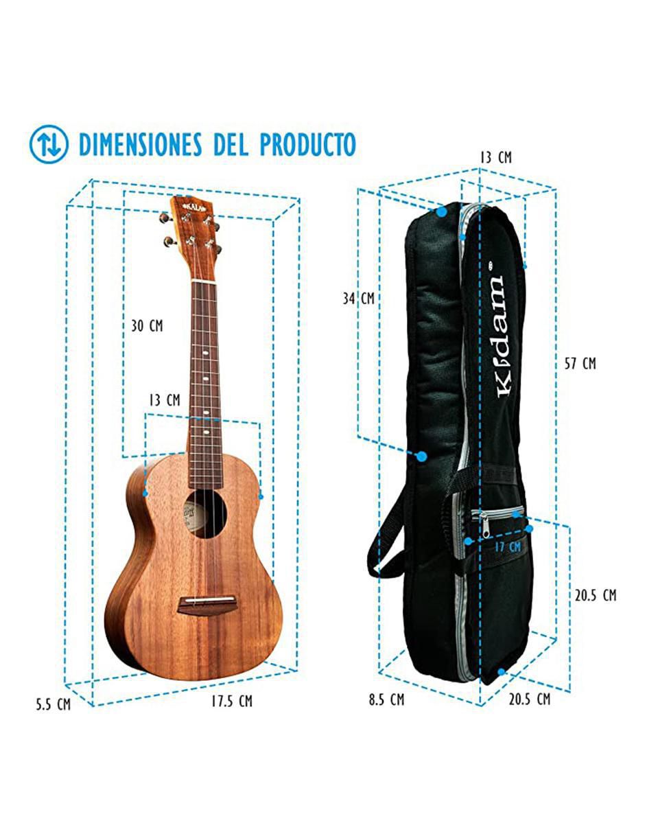 Funda para Ukelele Soprano Kidam