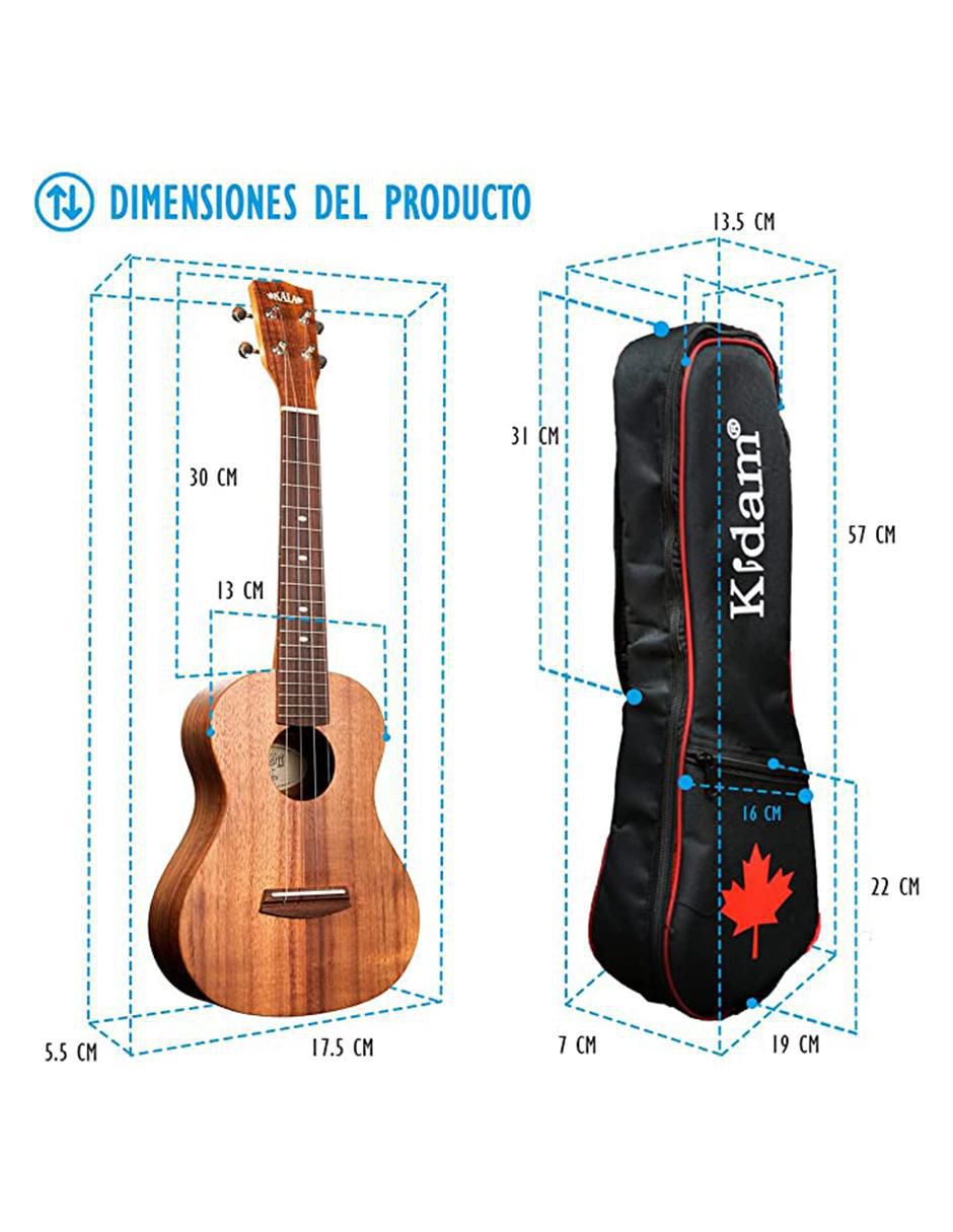 Funda para Ukelele Soprano Kidam