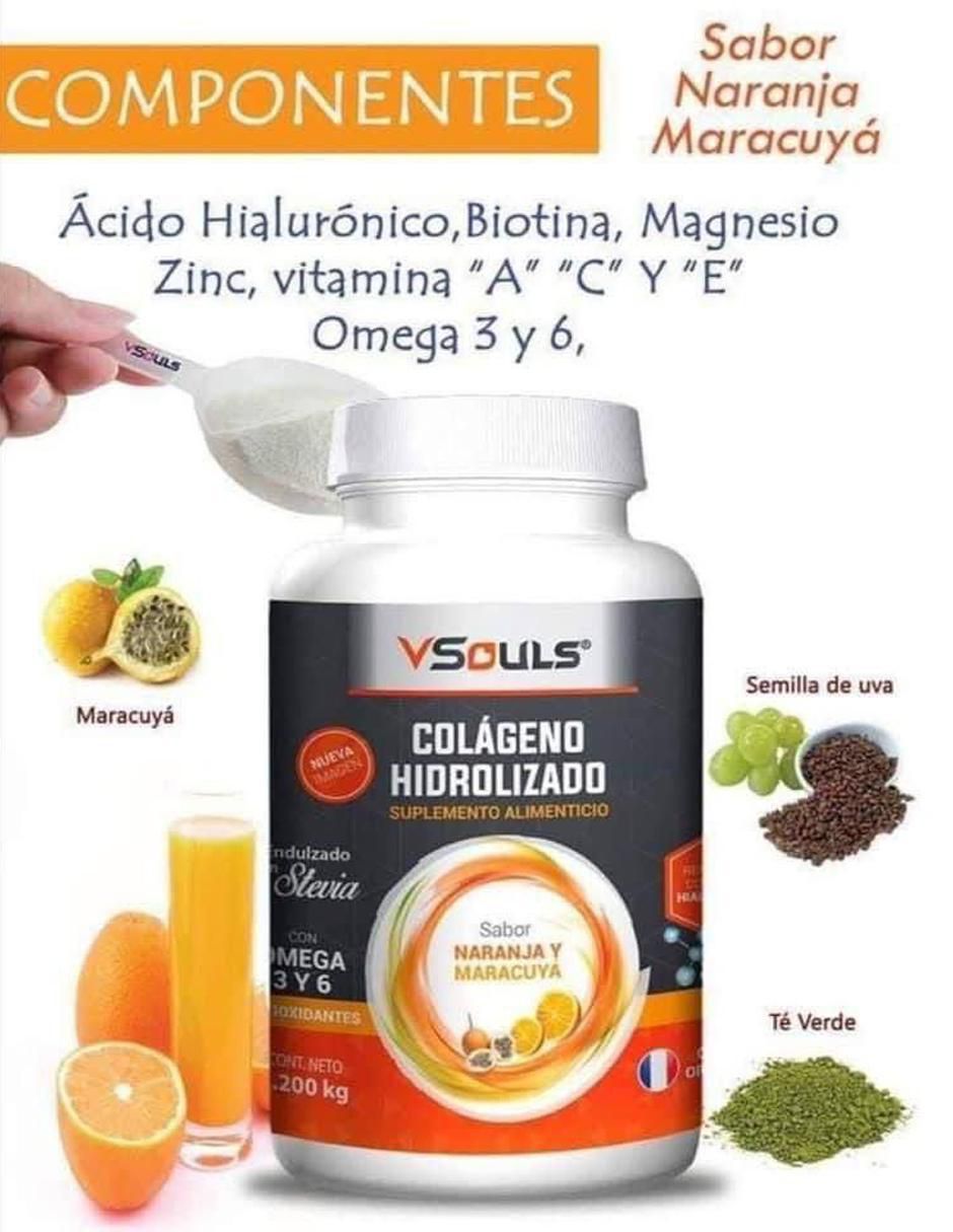 Suplemento alimenticio sabor naranja de 1 kg 2