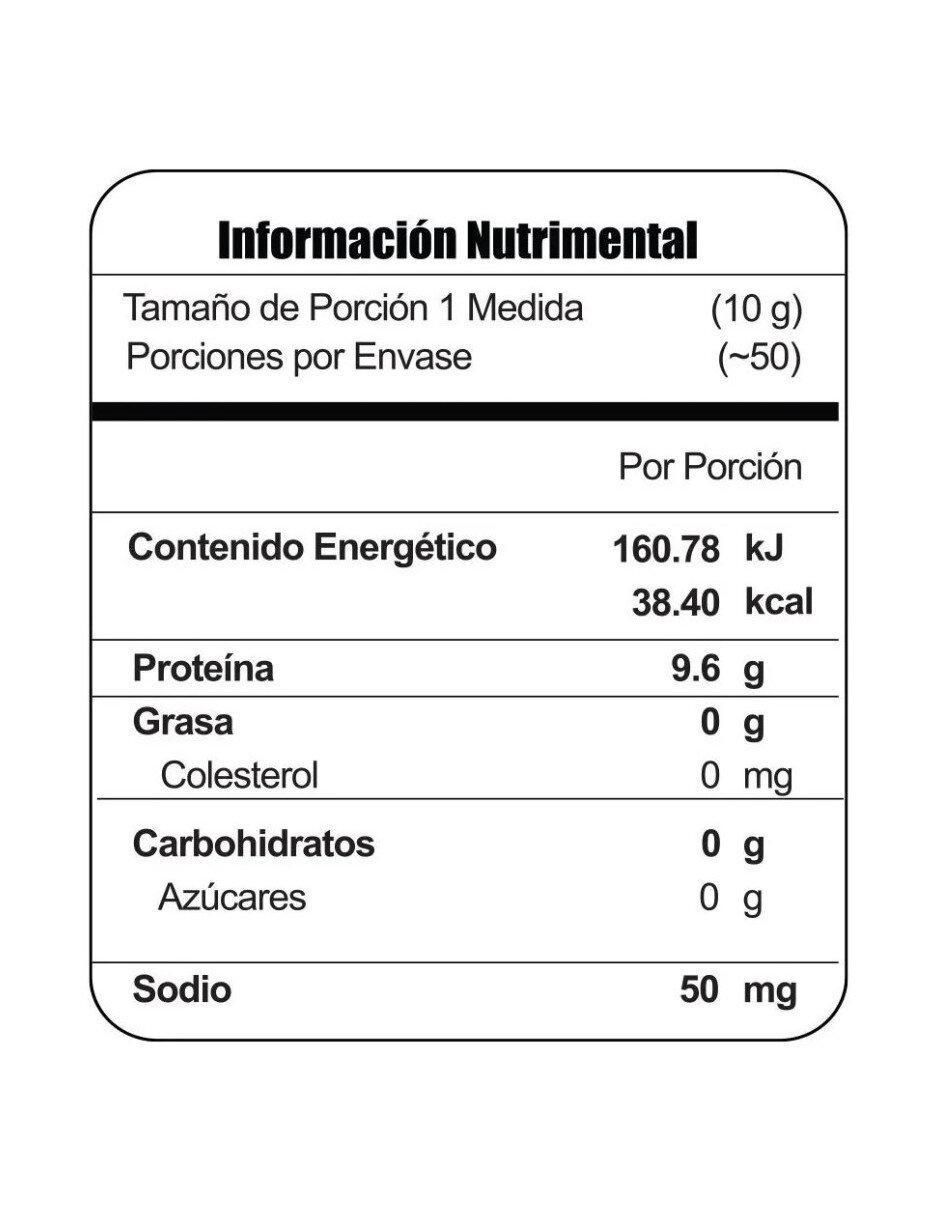 Suplemento alimenticio Meta Nutrition con colágeno hidrolizado sabor natural
