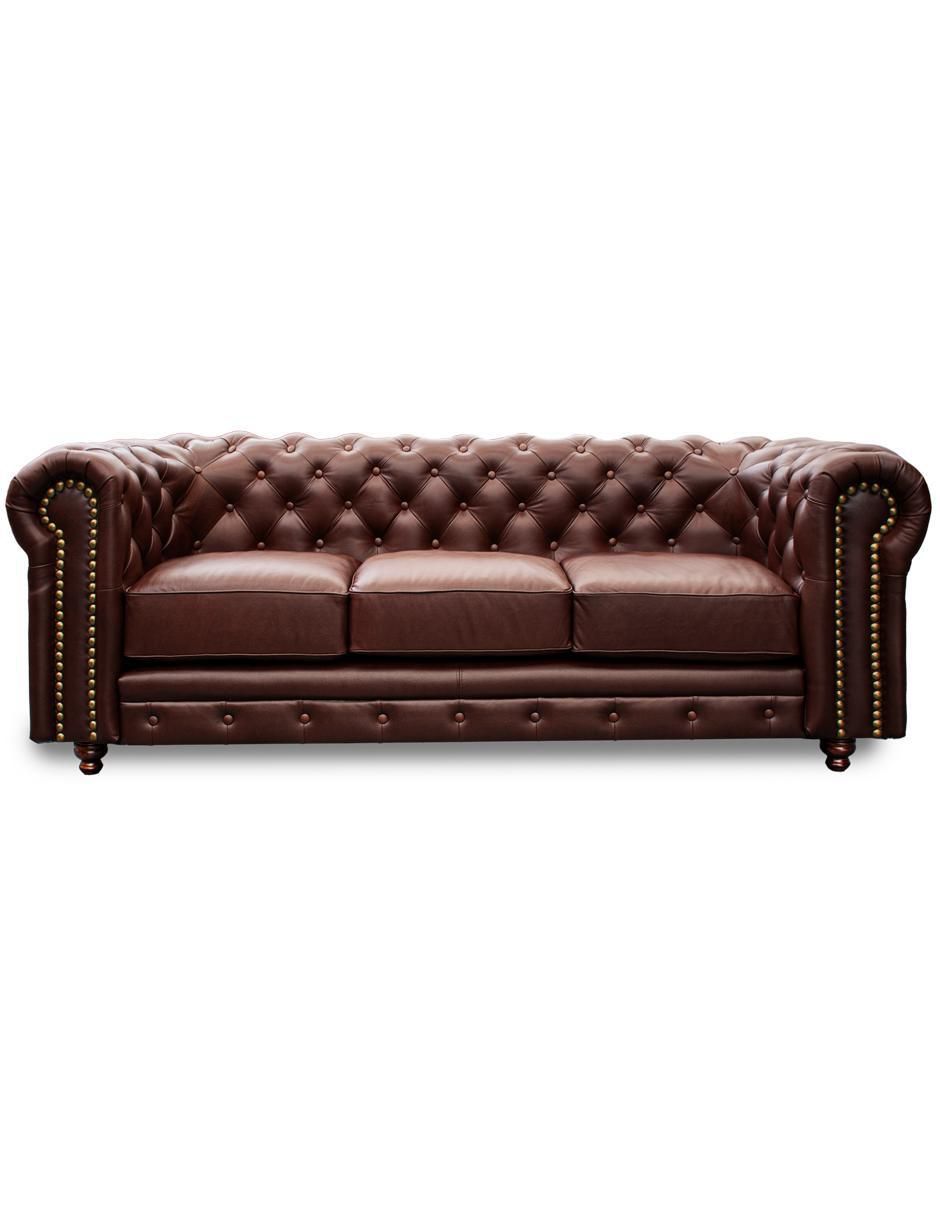 Sofá Chesterfield de piel Sofá Chesterfield de piel