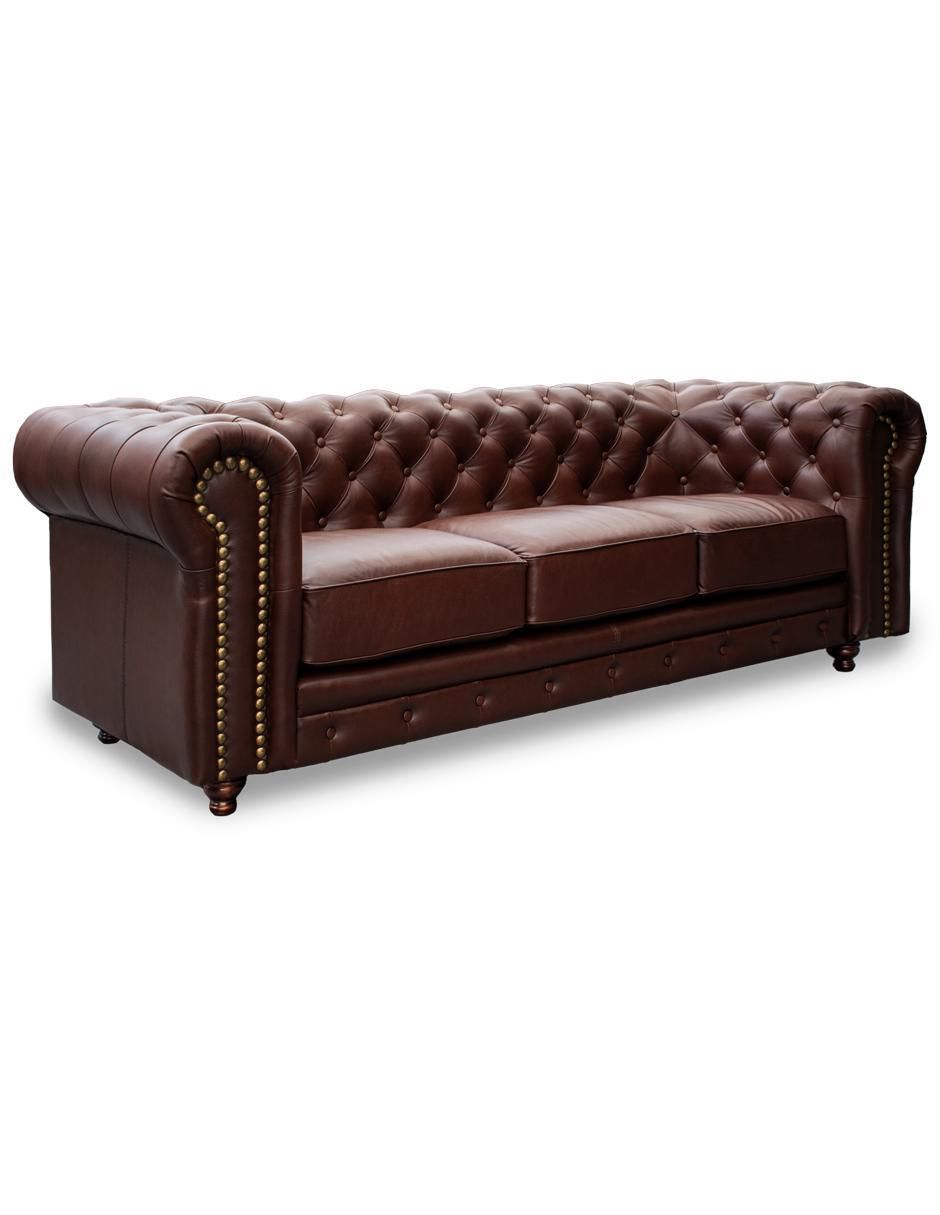 Sofá Chesterfield de piel 2