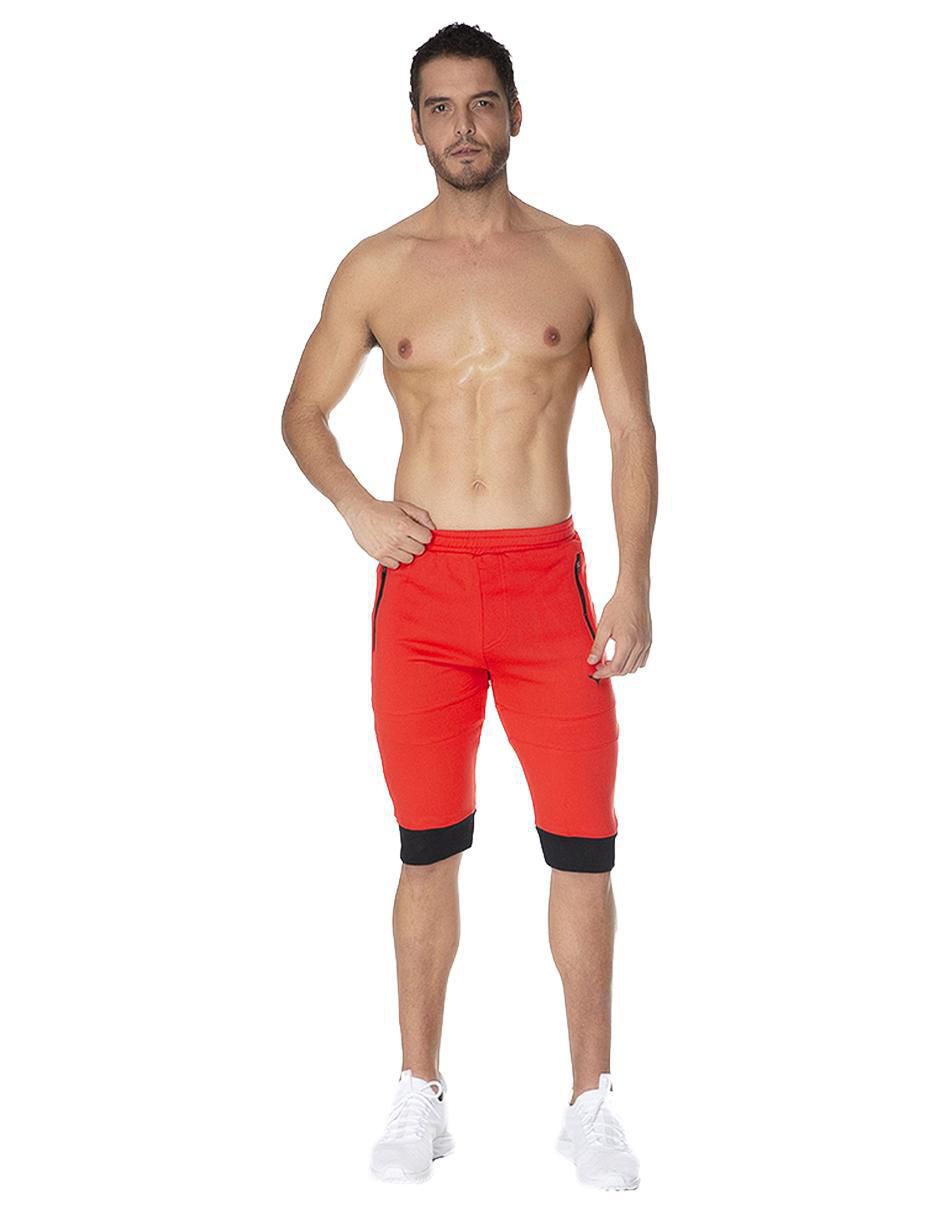 Short bolsa con cierre para entrenamiento hombre