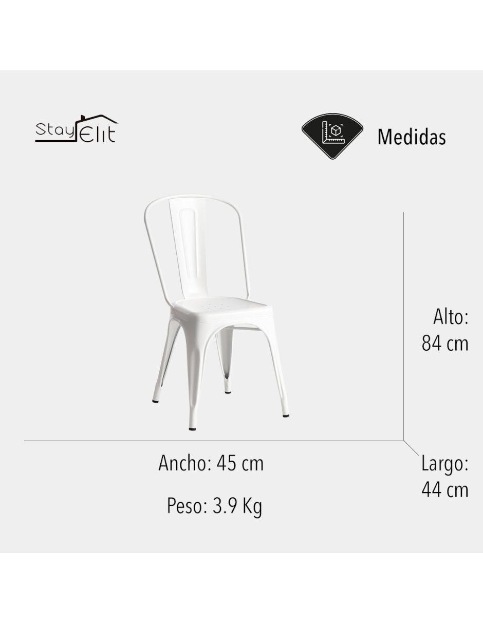 Set de sillas 4 piezas Tolix 11