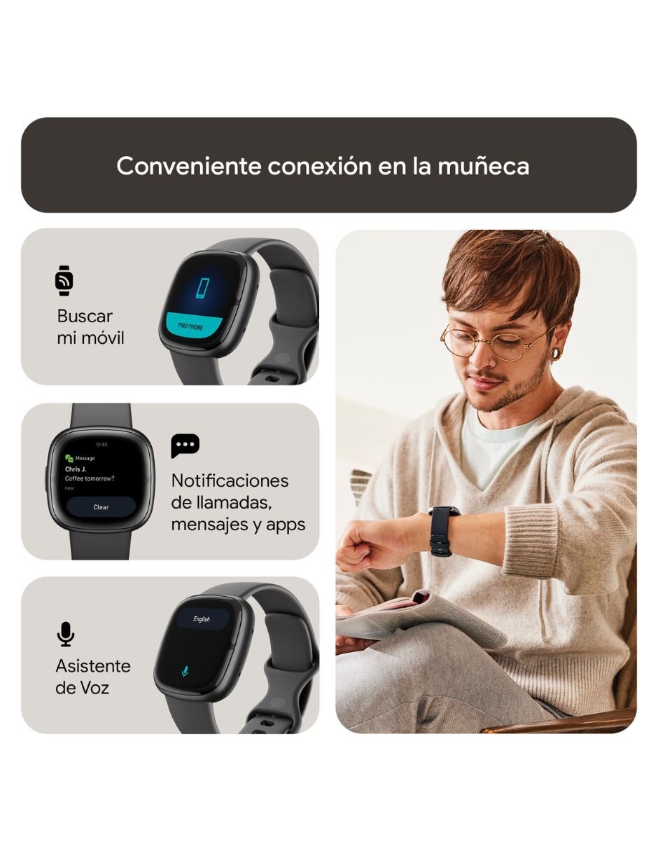 Smartwatch Sense 2 con GPS 8
