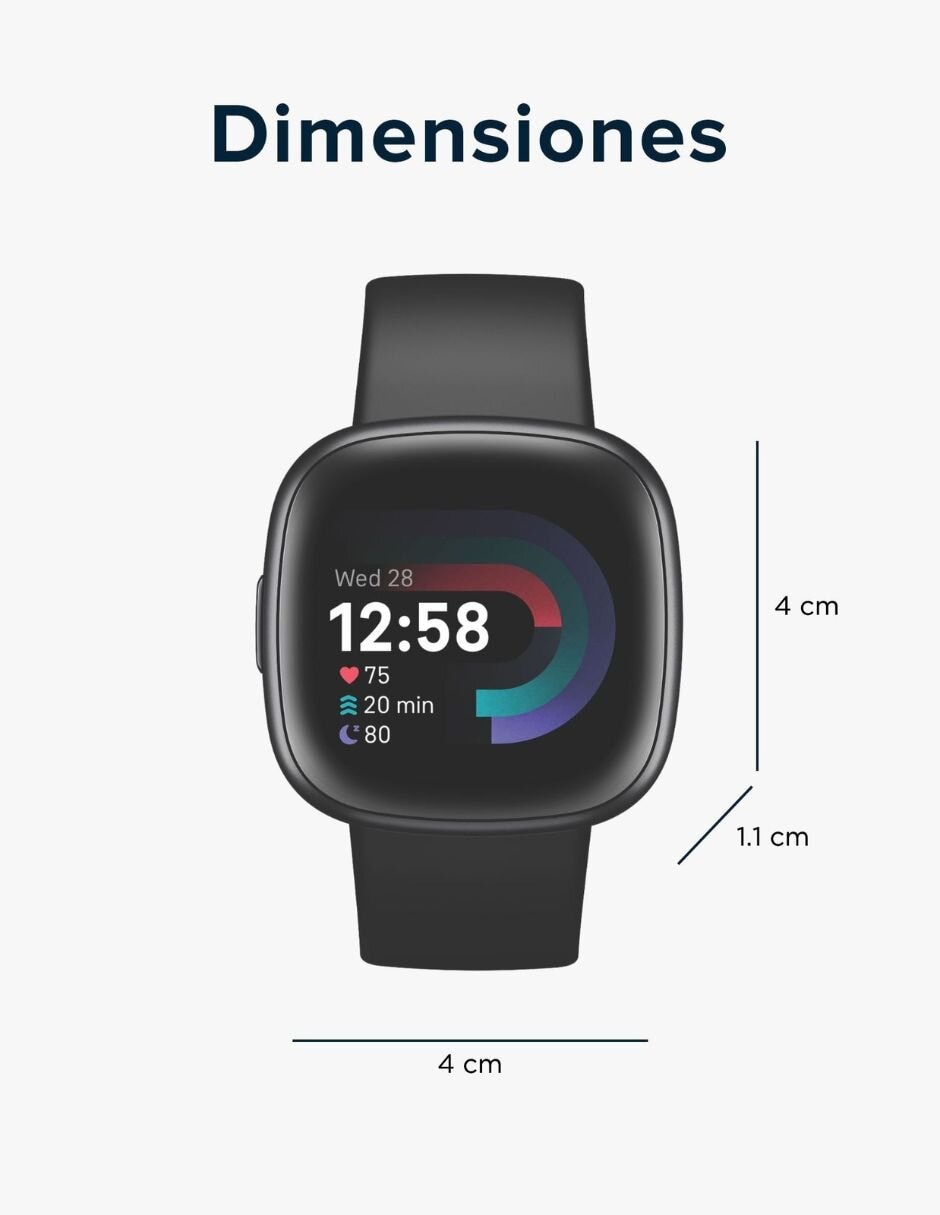Smartwatch Versa 4 con GPS 11