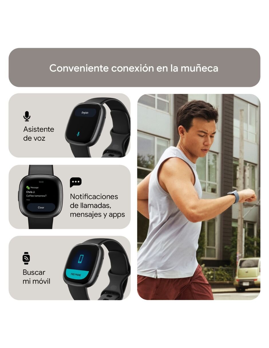 Smartwatch Versa 4 con GPS 3