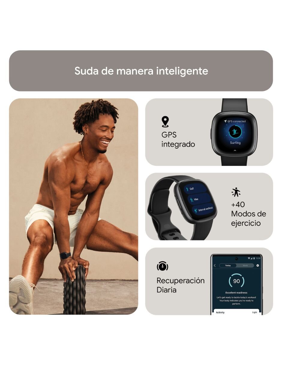 Smartwatch Versa 4 con GPS 4