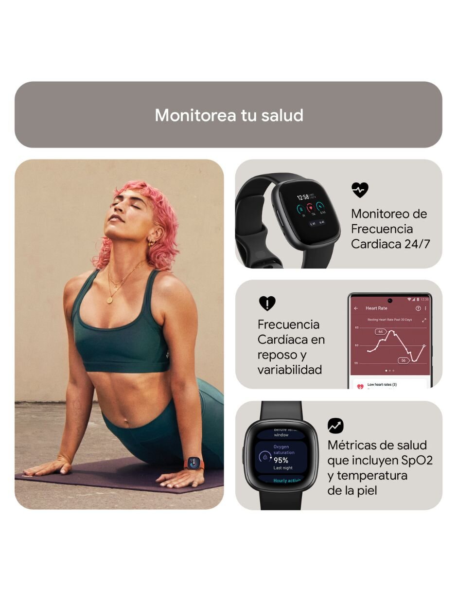 Smartwatch Versa 4 con GPS 7