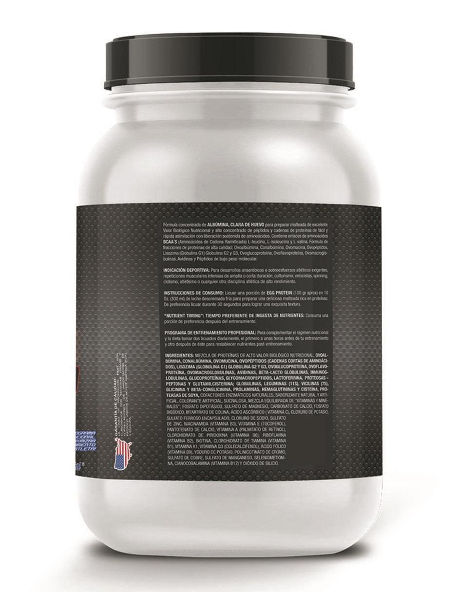 Suplemento alimenticio Food & Nutrition Technologies sabor chocolate