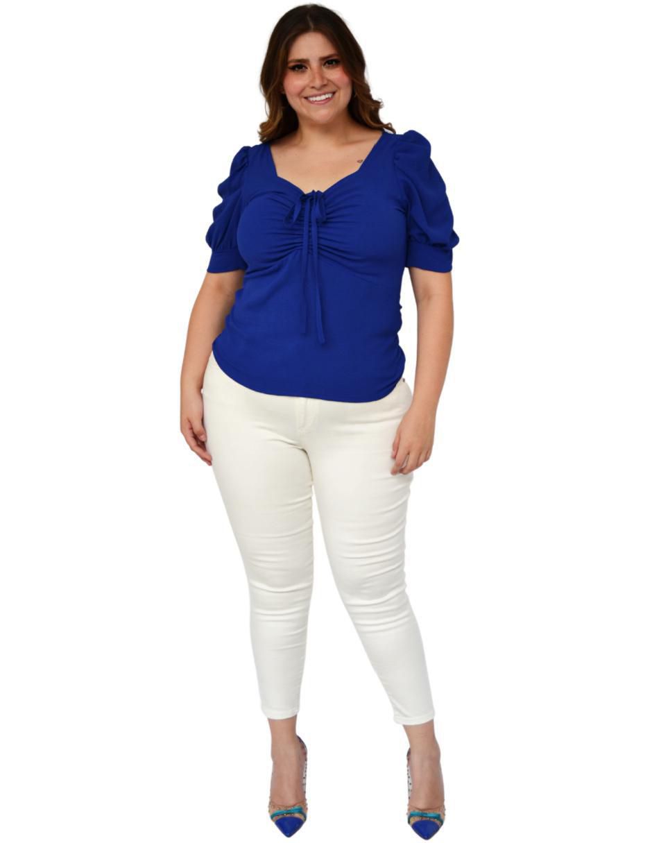 Blusa manga corta para mujer 10