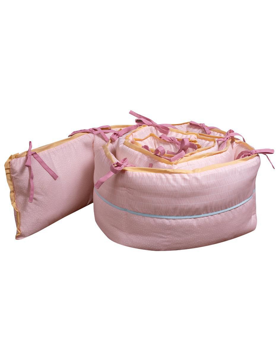Bumper Pipapo Mamey para bebé niña