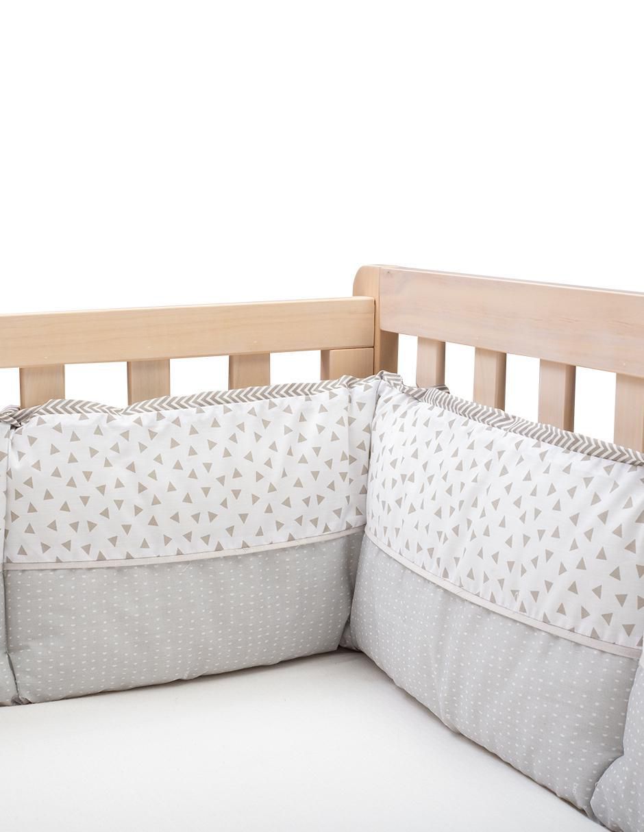 Bumper Triángulos infantil unisex